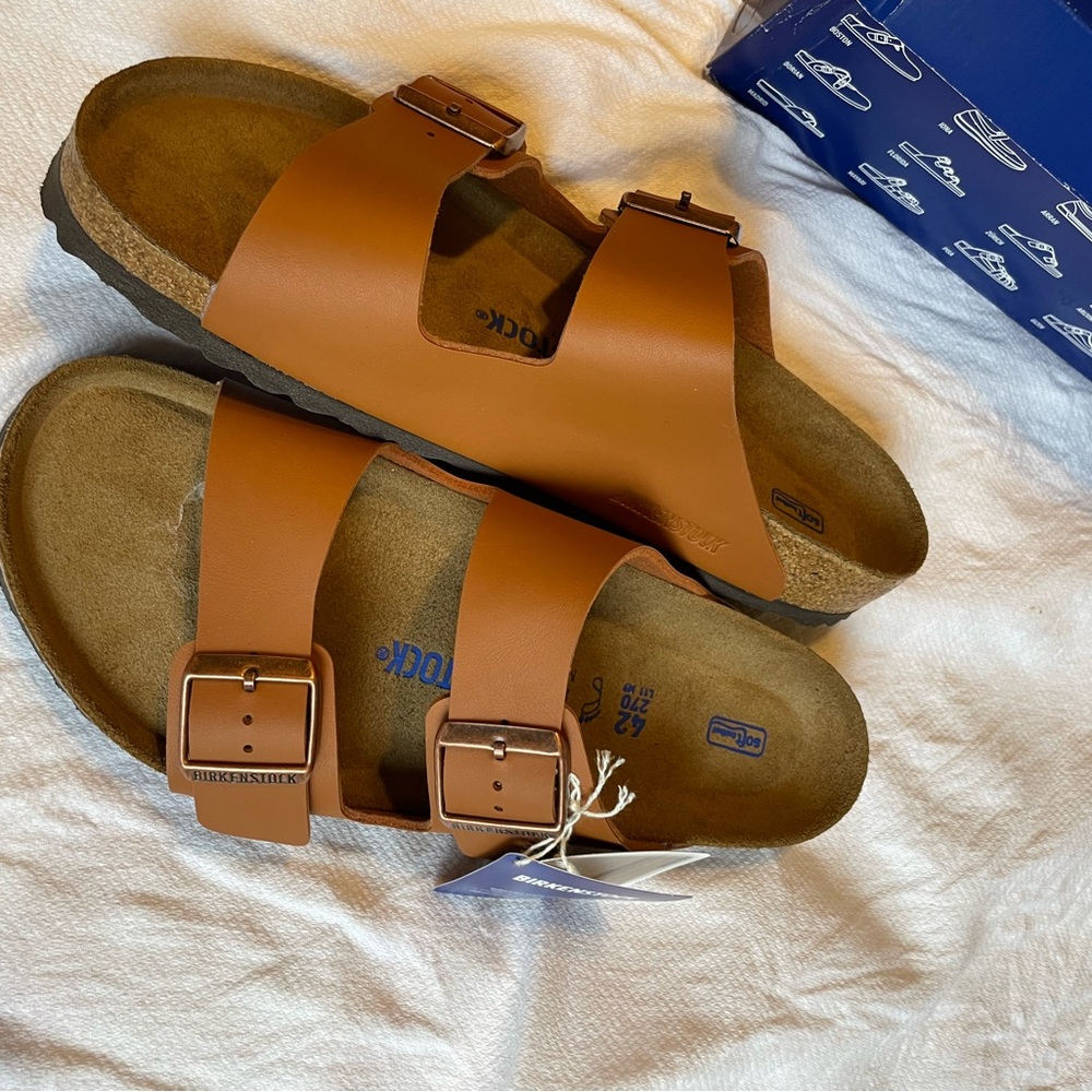 Brand new Birkenstocks .